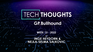 Tech Thoughts – Week 13